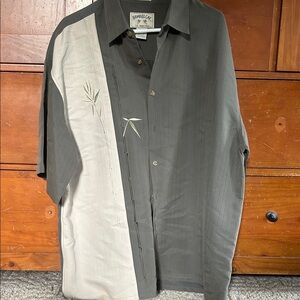 Bamboo Cay men’s shirt short sleeve size XXL